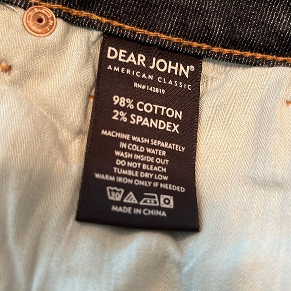 Dear John Denim Shorts Sz 26 - Picture 6 of 7